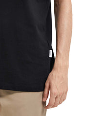 T-shirt Nero Selected Homme Black
