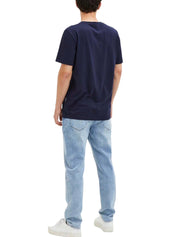 T-shirt Blu Selected Homme Black