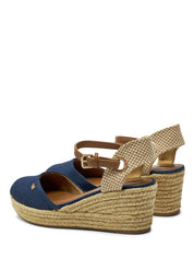 Sandali zeppa Blu Scuro Wrangler