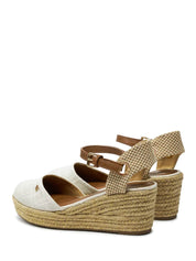 Sandali zeppa Bianco Wrangler