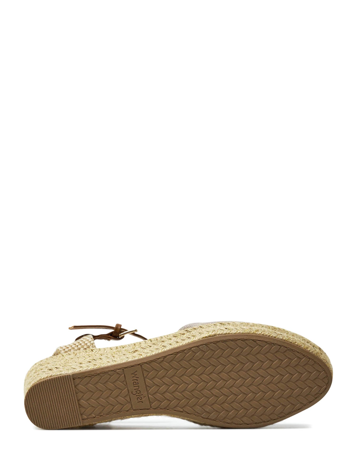 Sandali zeppa Beige Wrangler