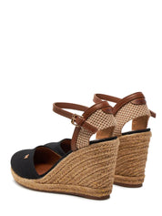 Sandali zeppa Nero Wrangler