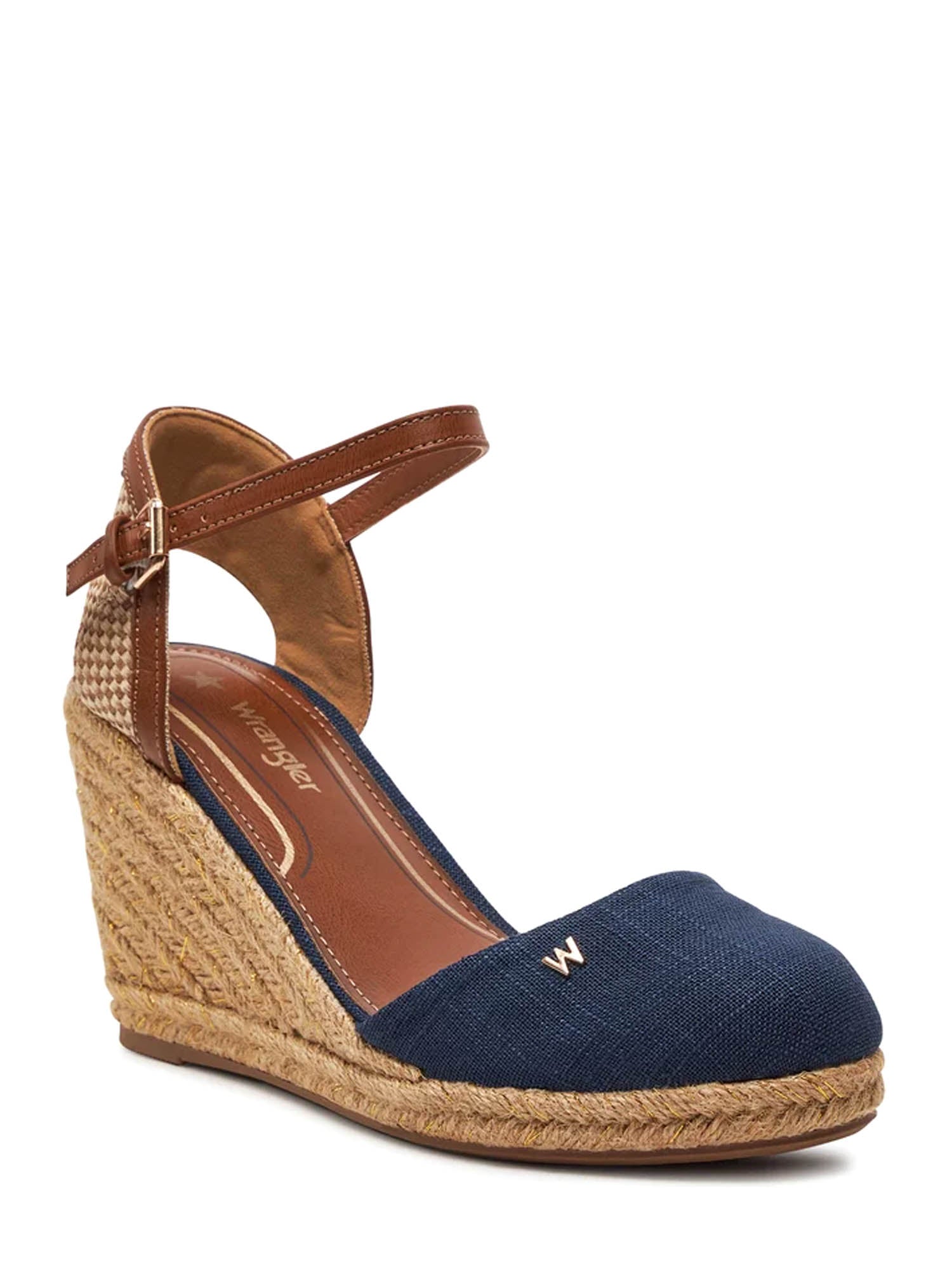 Sandali zeppa Blu Scuro Wrangler
