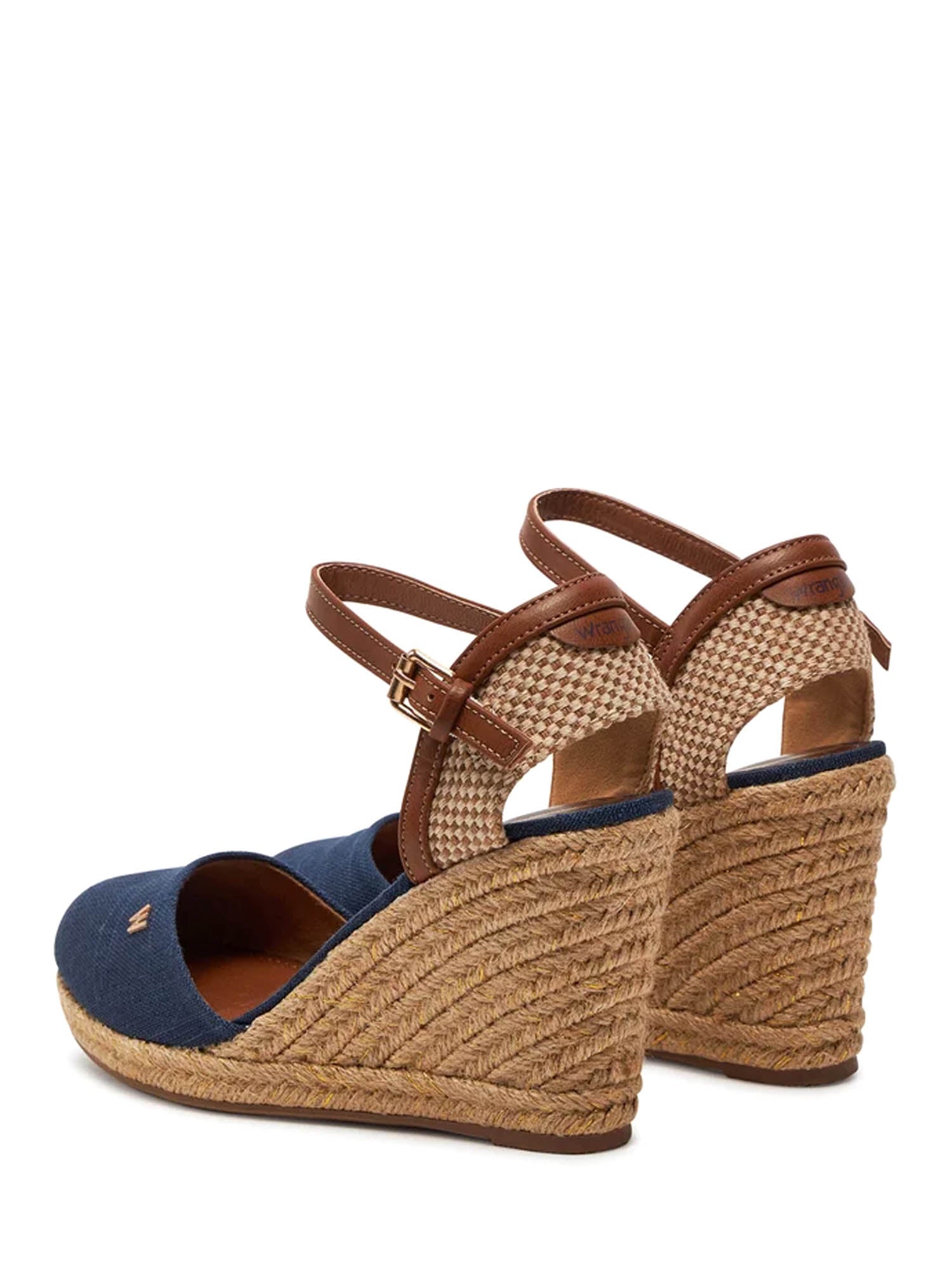 Sandali zeppa Blu Scuro Wrangler