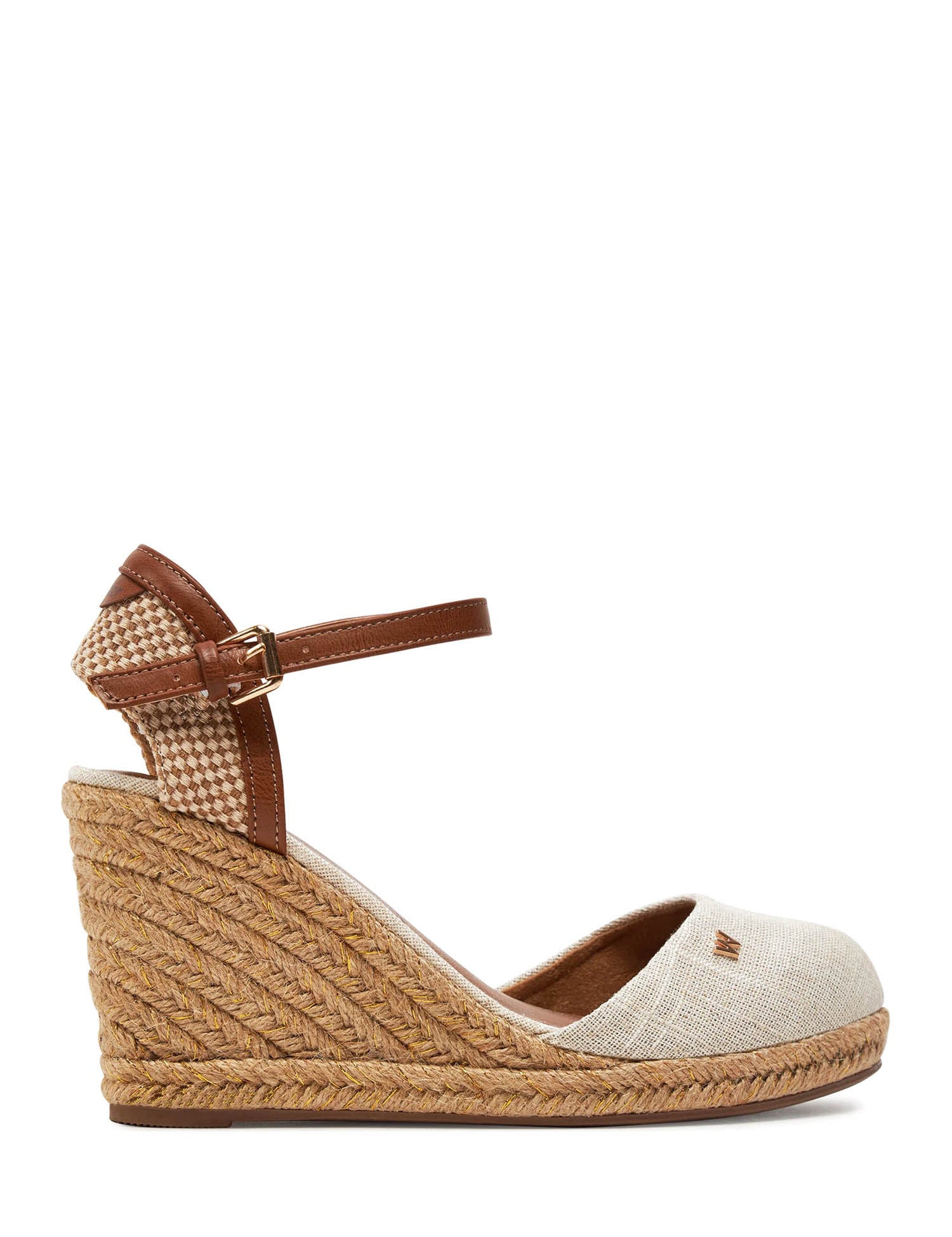 Sandali zeppa Bianco Wrangler