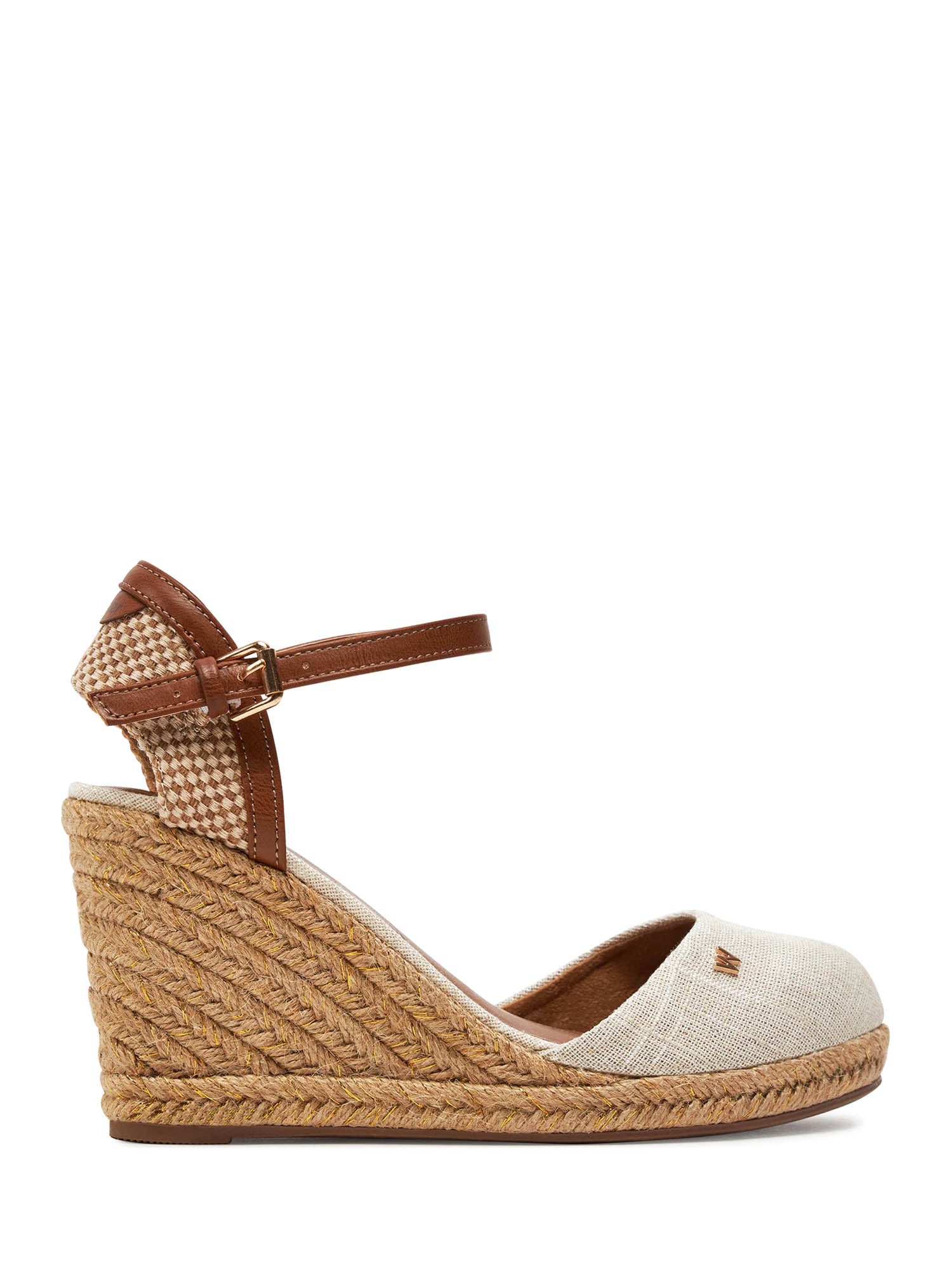 Sandali zeppa Bianco Wrangler