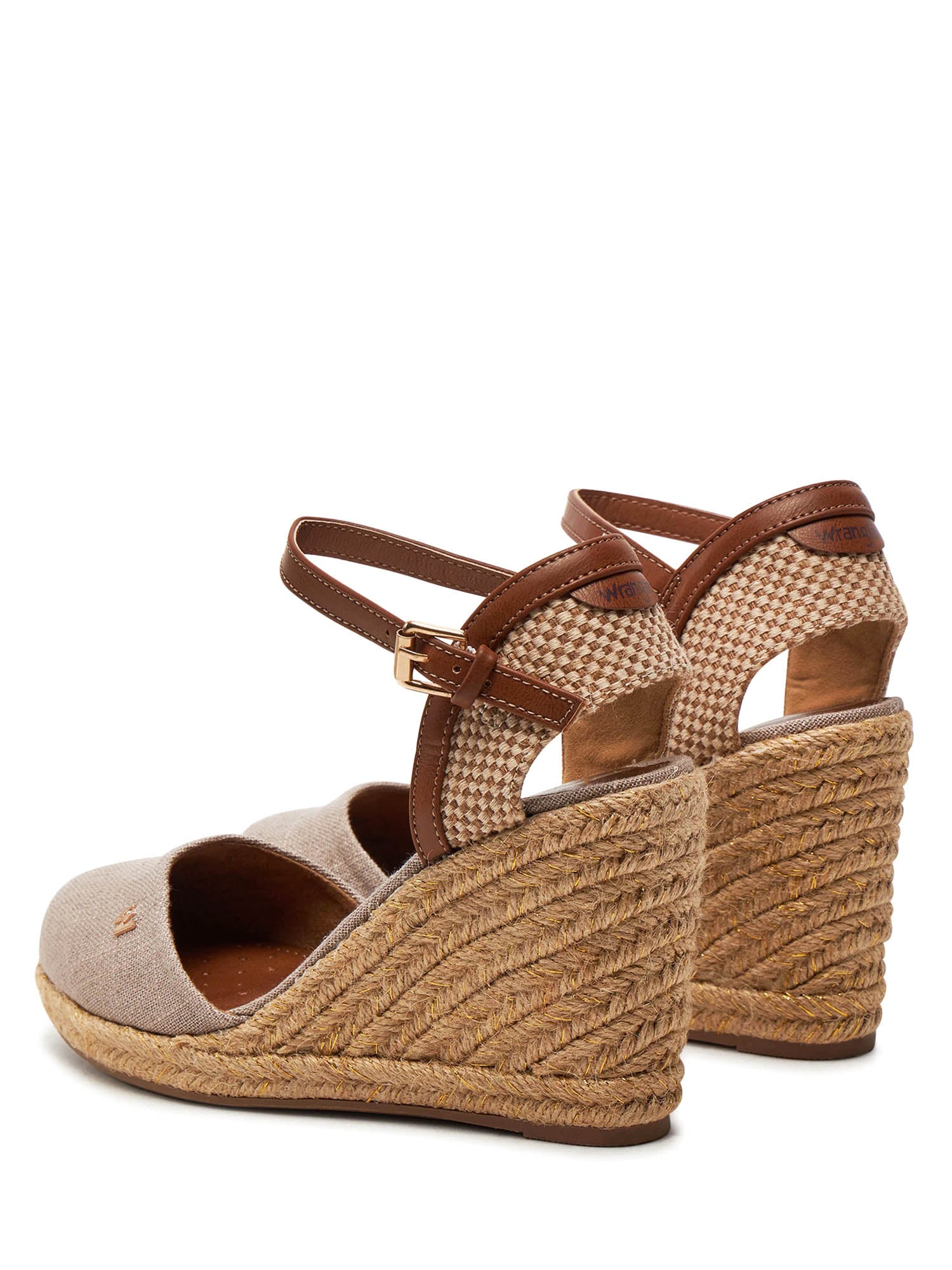 Sandali zeppa Grigio Wrangler