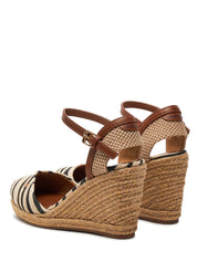 Sandali zeppa Beige Wrangler