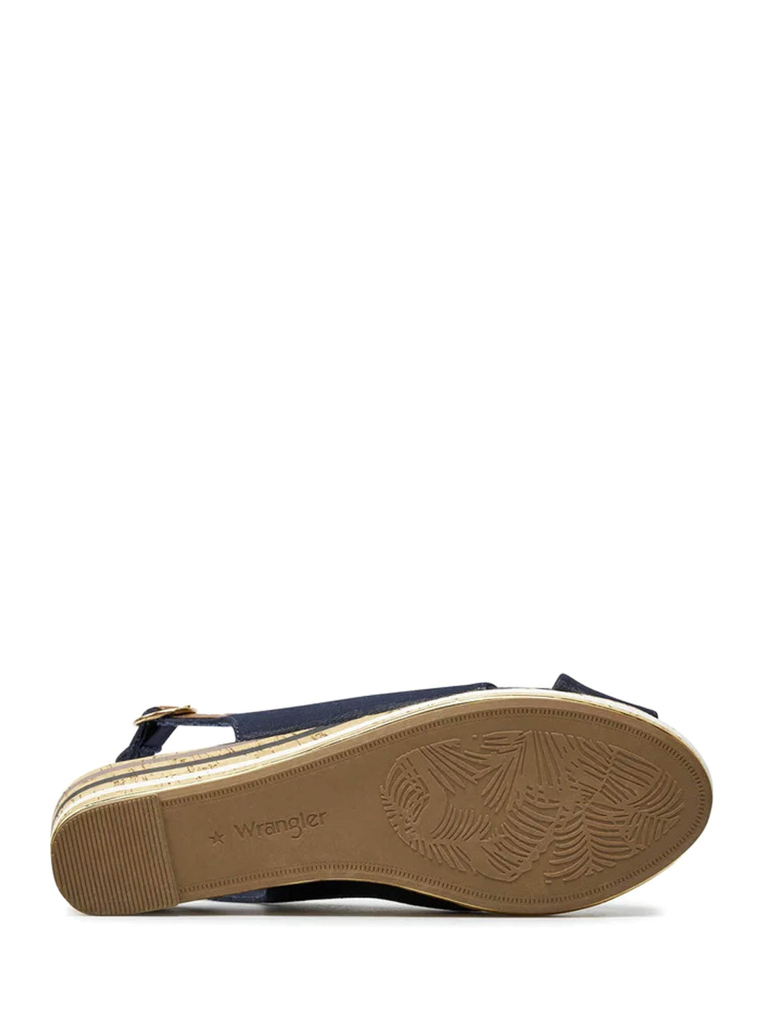 Sandali zeppa Blu Wrangler