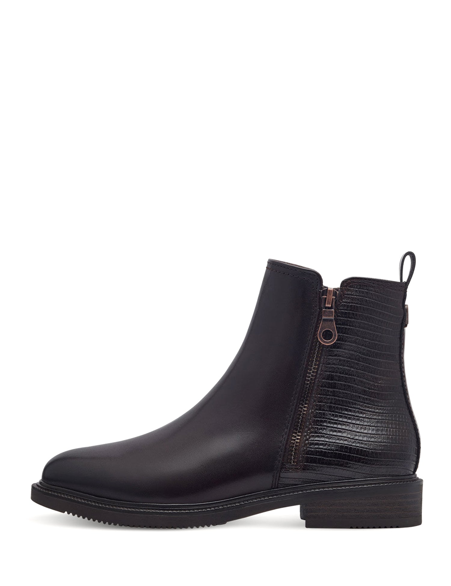 Stivaletti Marrone Scuro Marco Tozzi