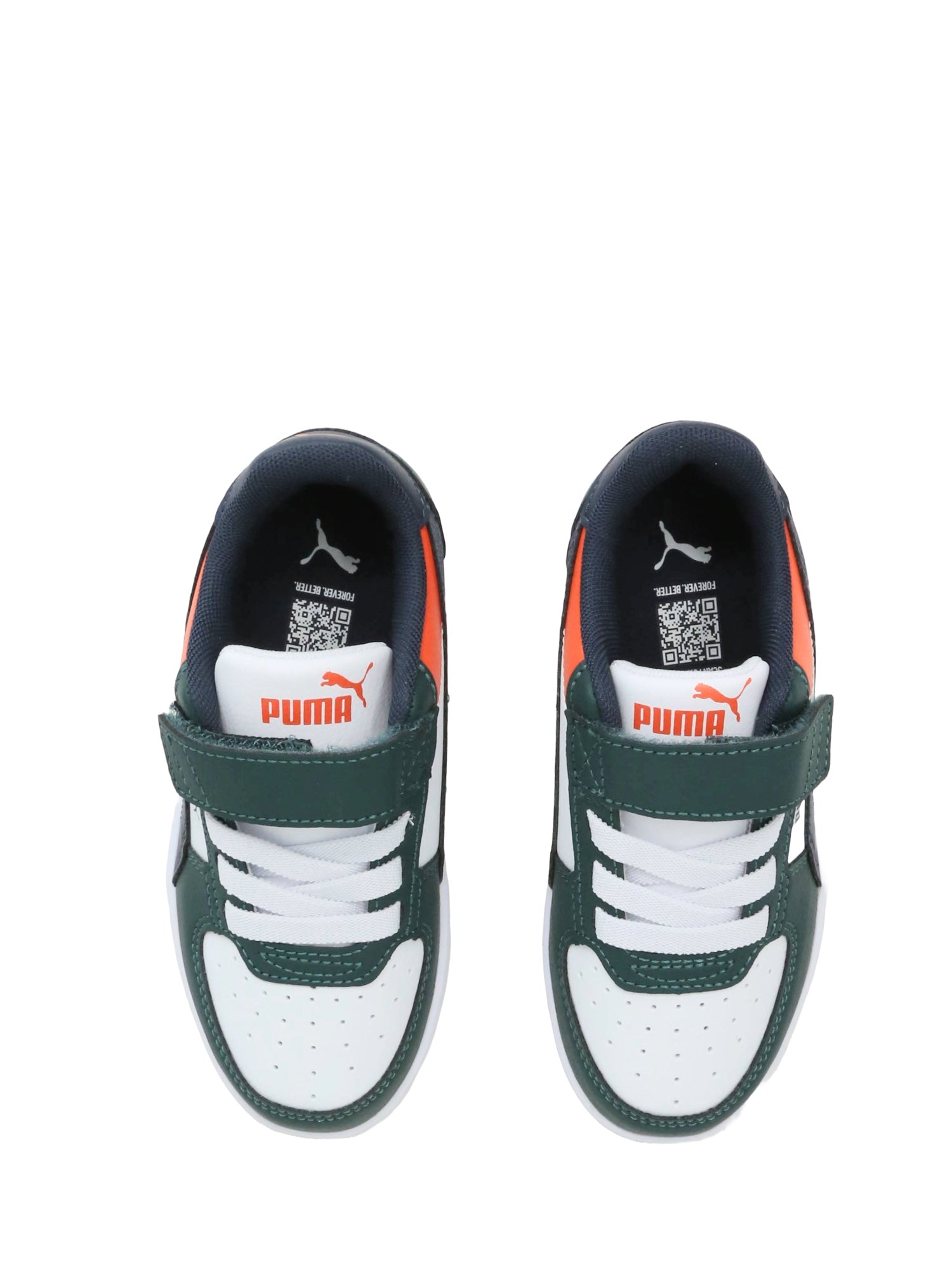 Scarpe con strappi Verde Puma