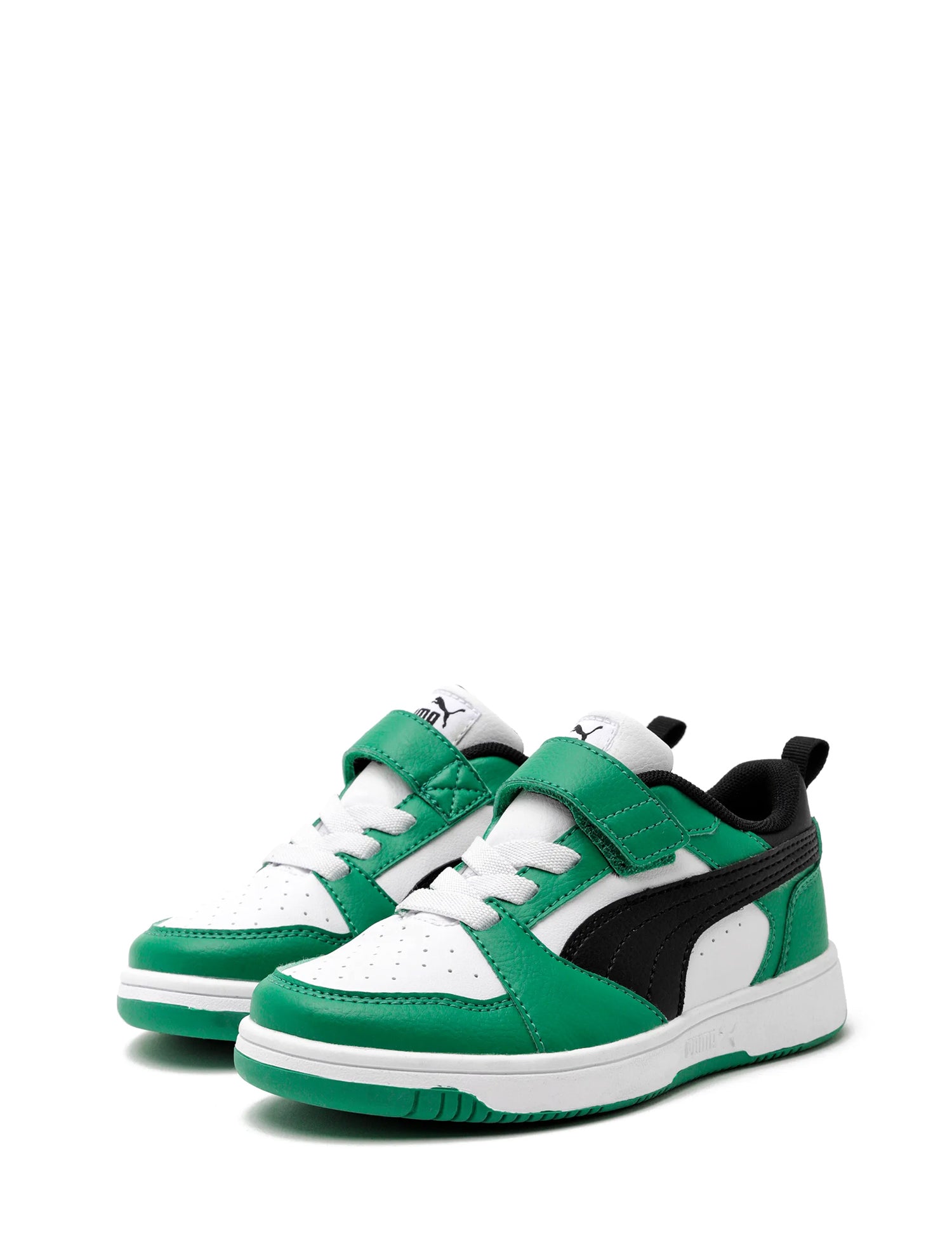Scarpe con strappi Verde Puma