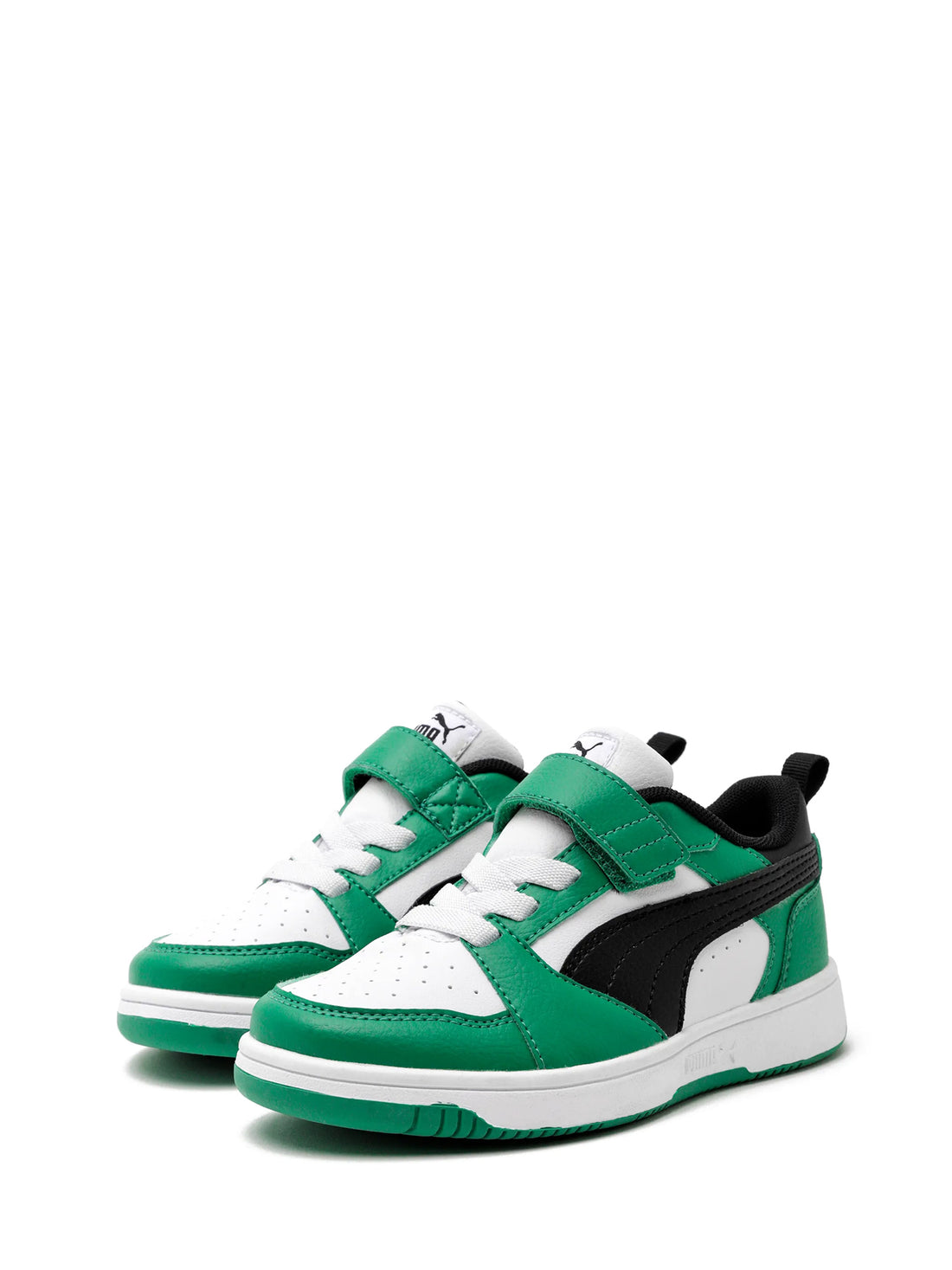 Scarpe con strappi Verde Puma