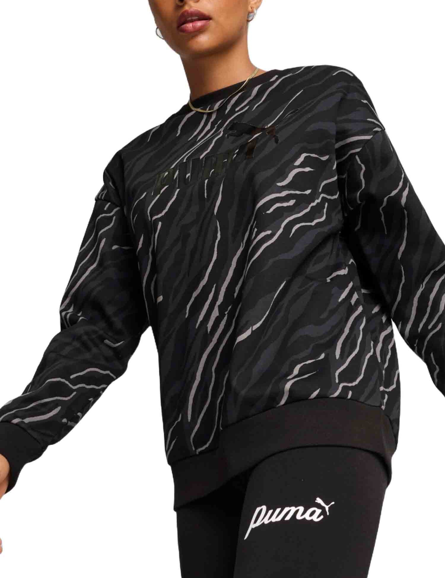 Felpe Nero Puma