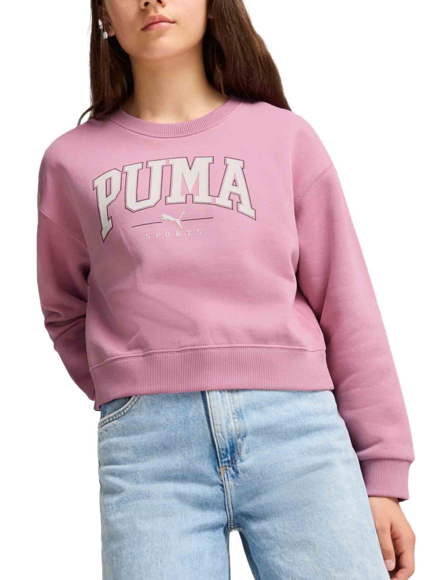 Felpe Rosa Puma