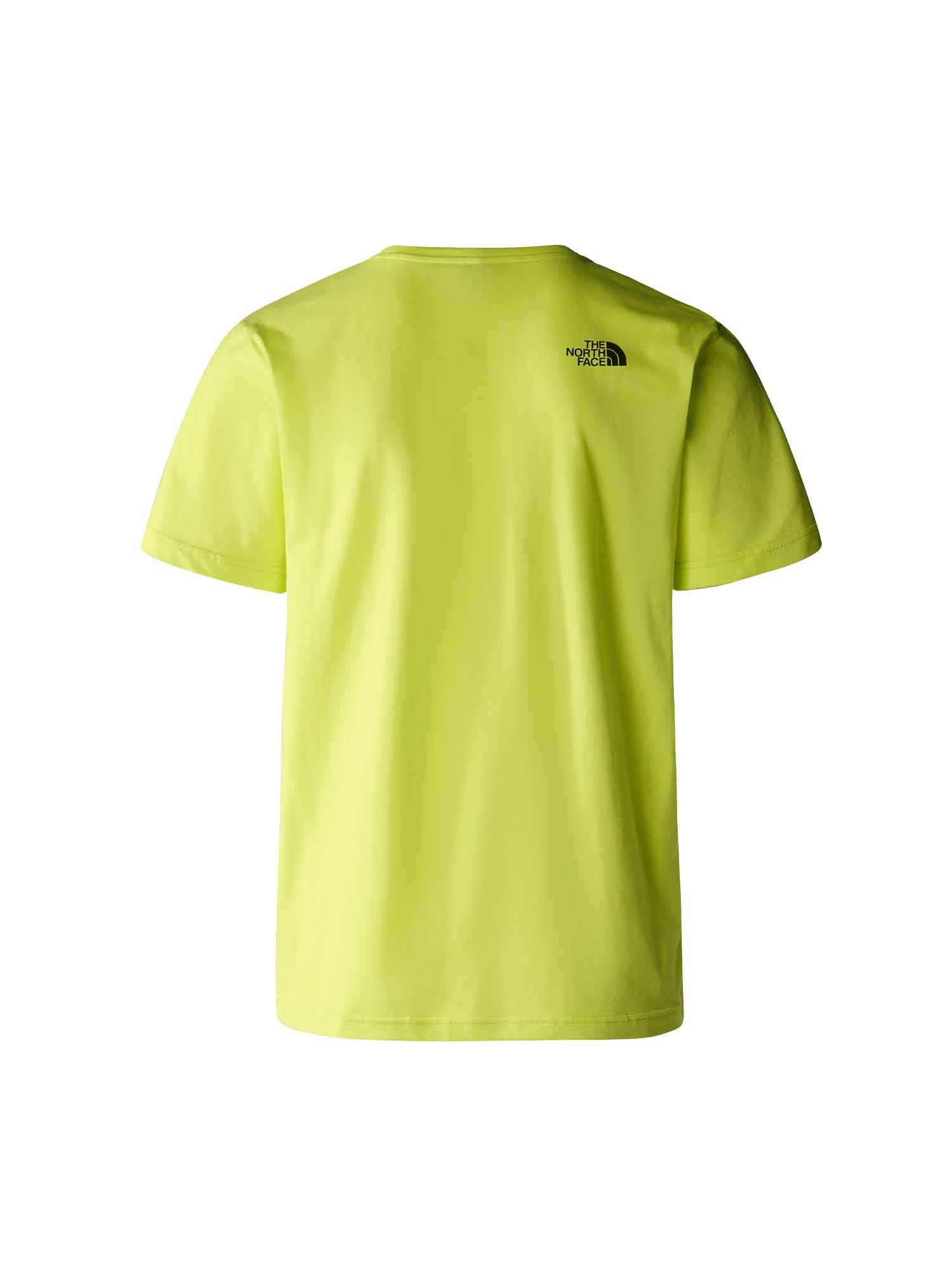T-shirt Giallo The North Face