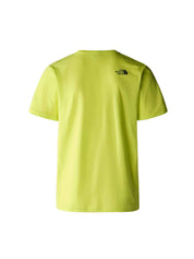 T-shirt Giallo The North Face
