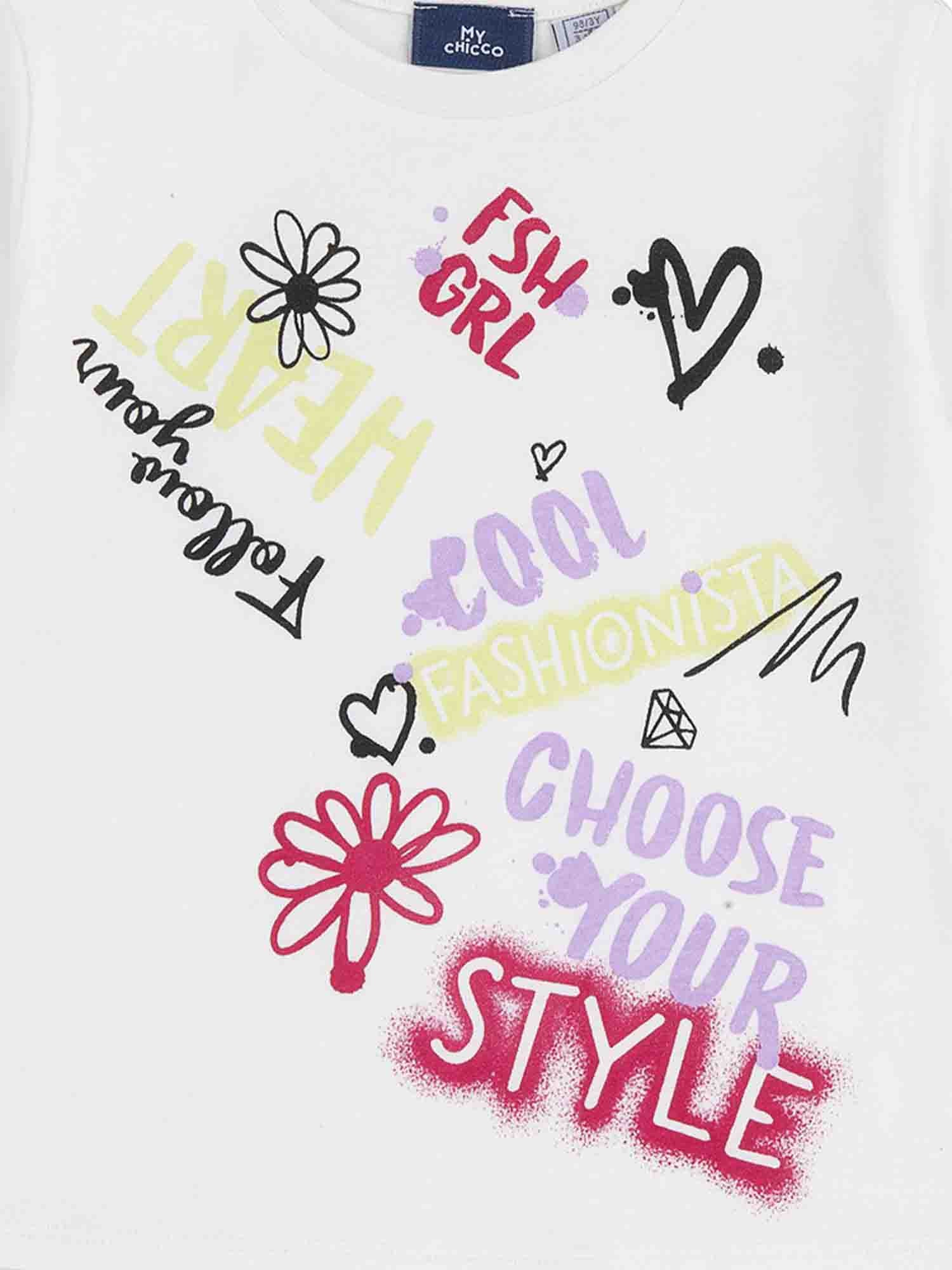 T-shirt Bianco Chicco