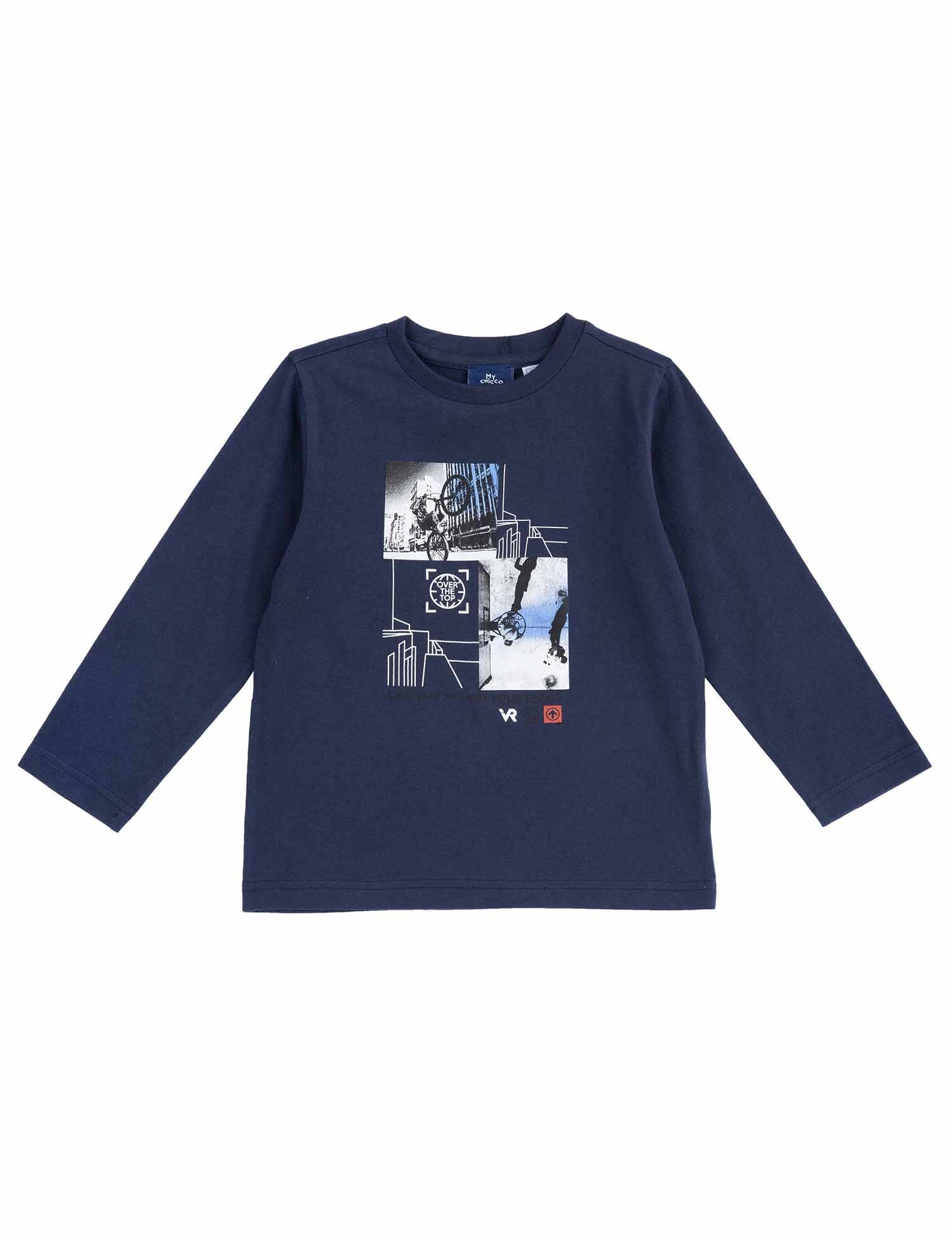 T-shirt Blu Chicco