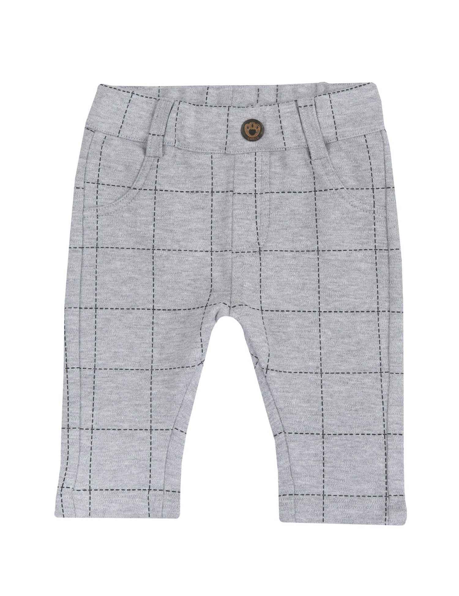 Pantaloni Grigio Chicco