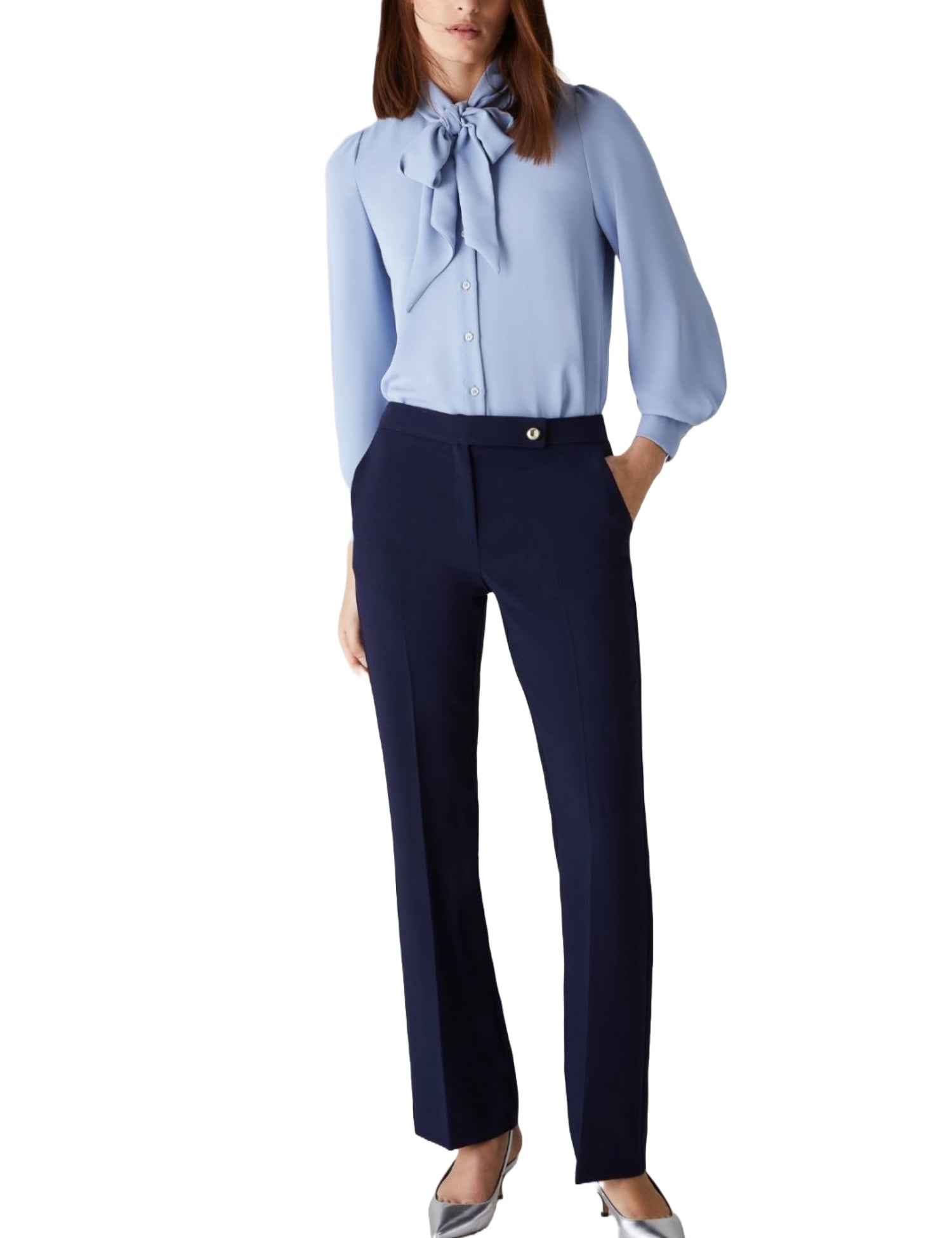 Pantaloni Blu Emme Marella