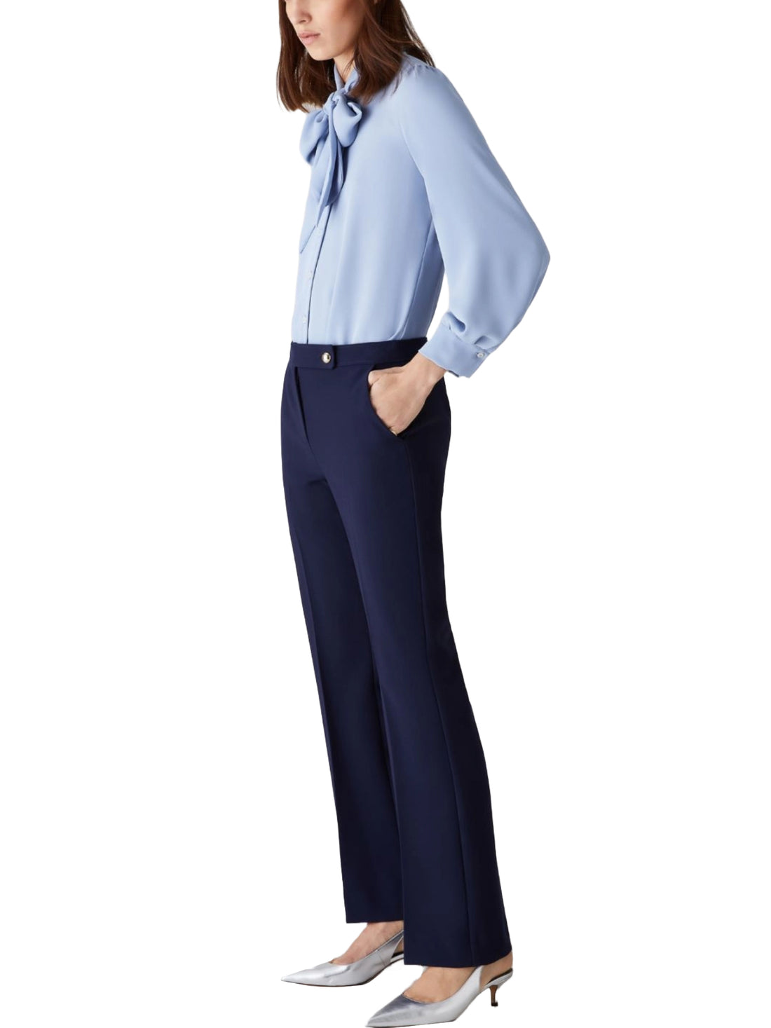 Pantaloni Blu Emme Marella