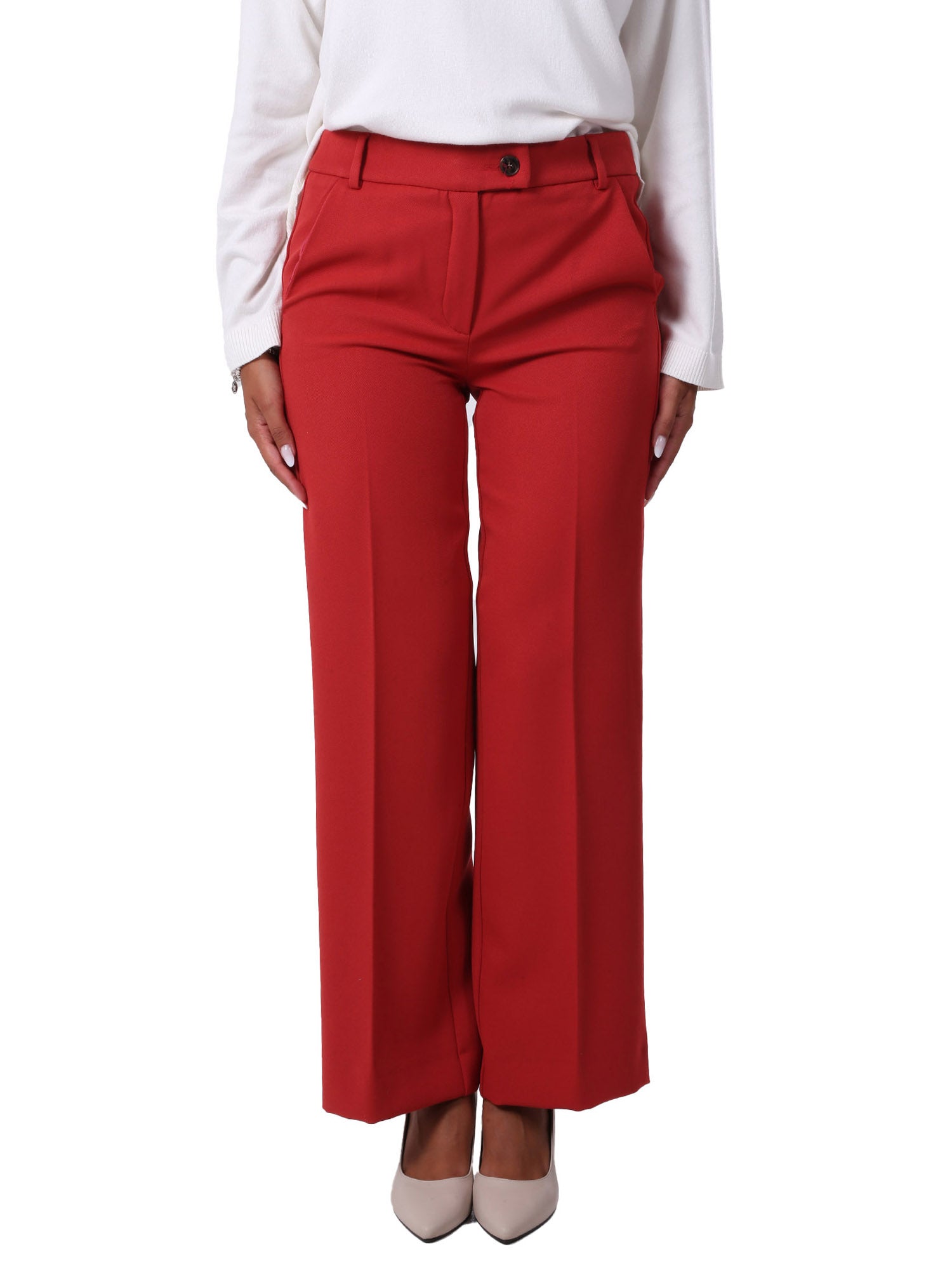 Pantaloni Rosso Emme Marella