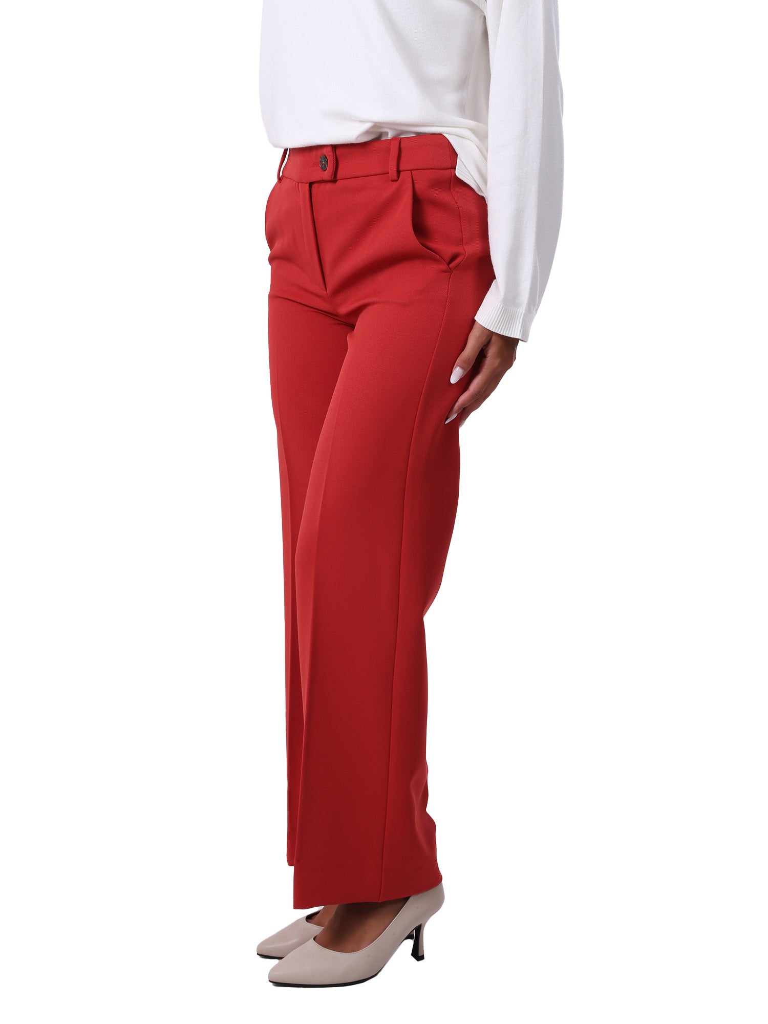 Pantaloni Rosso Emme Marella