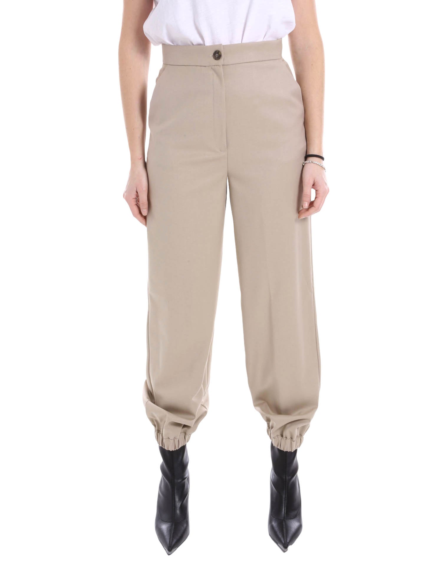 Pantaloni Beige Emme Marella