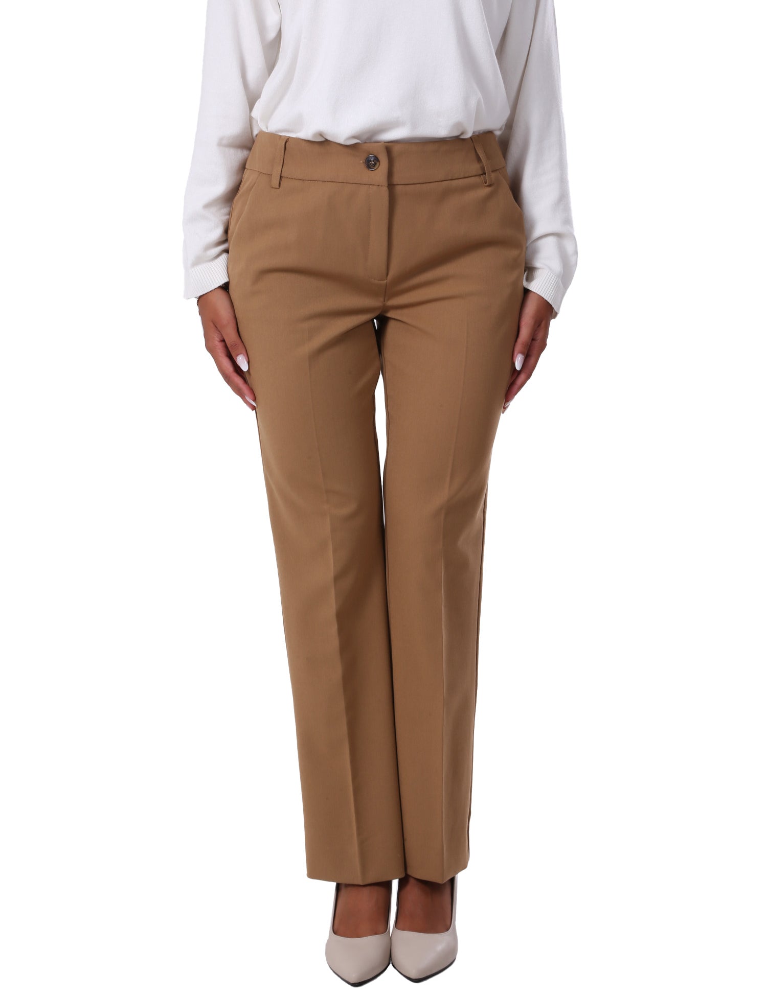 Pantaloni Beige Emme Marella