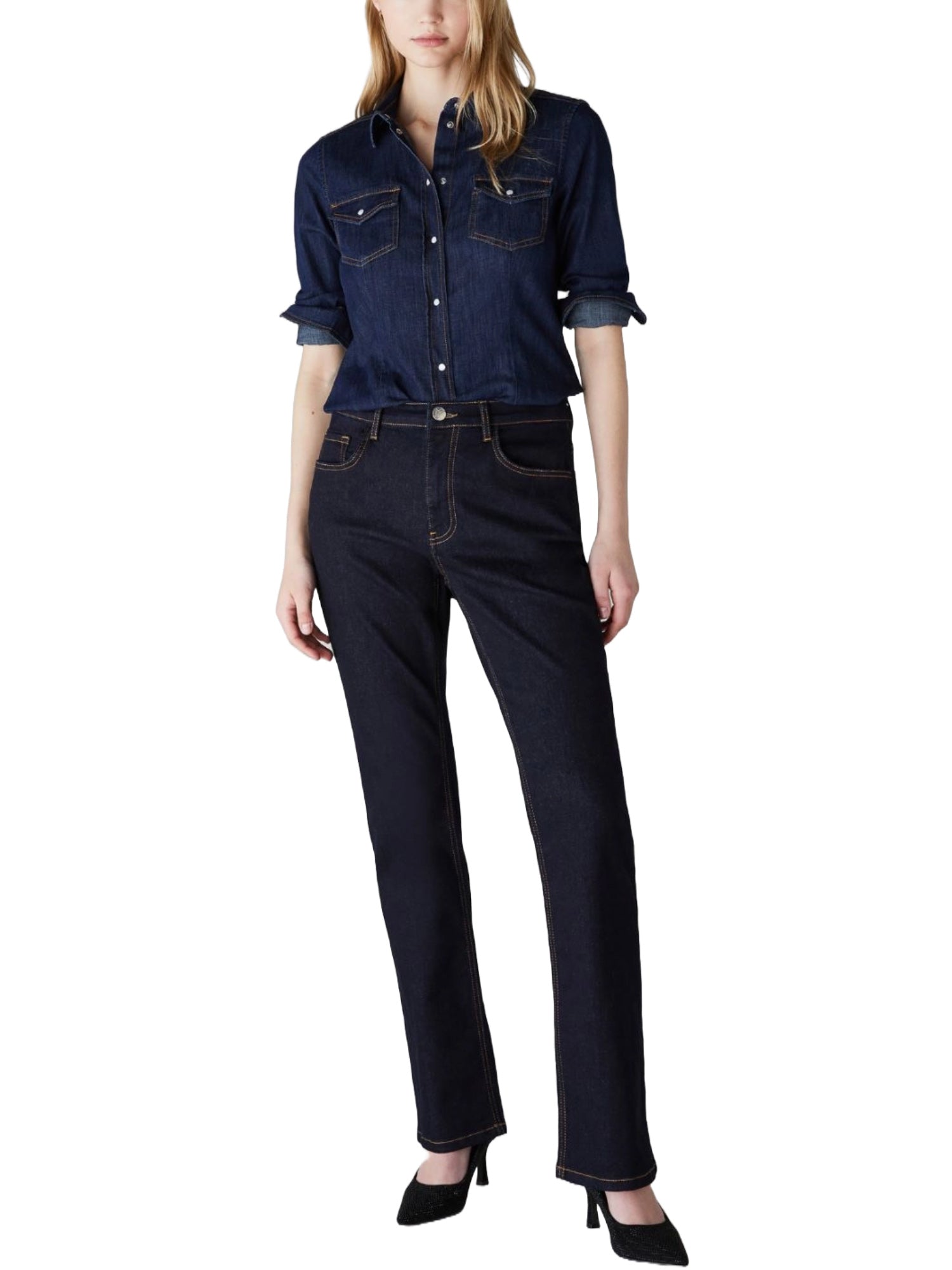 Jeans Blu Scuro Emme Marella