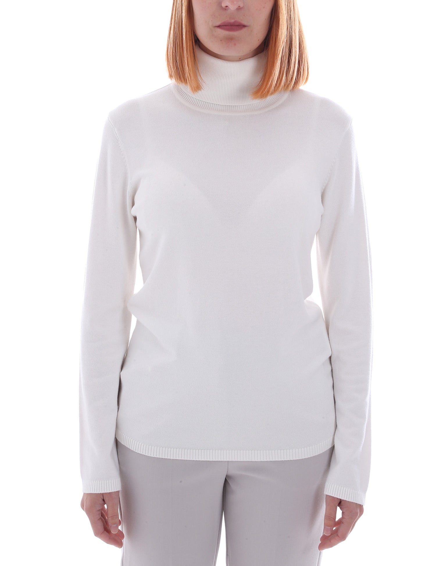 Maglie a collo alto Bianco Emme Marella