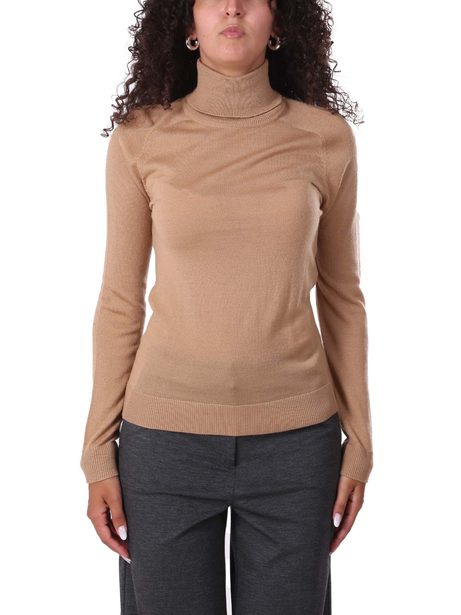 Maglia a collo alto Beige Emme Marella
