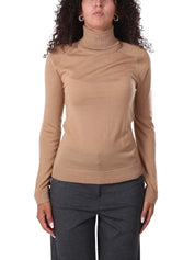 Maglia a collo alto Beige Emme Marella