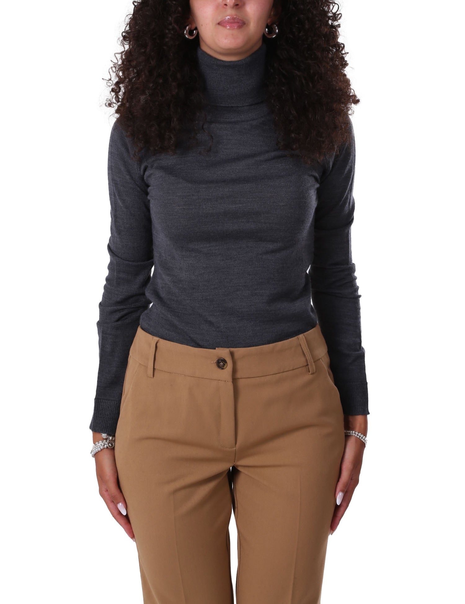 Maglia a collo alto Grigio Emme Marella