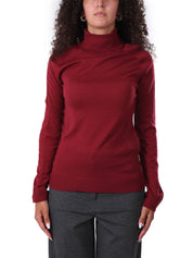 Maglia a collo alto Bordeaux Emme Marella