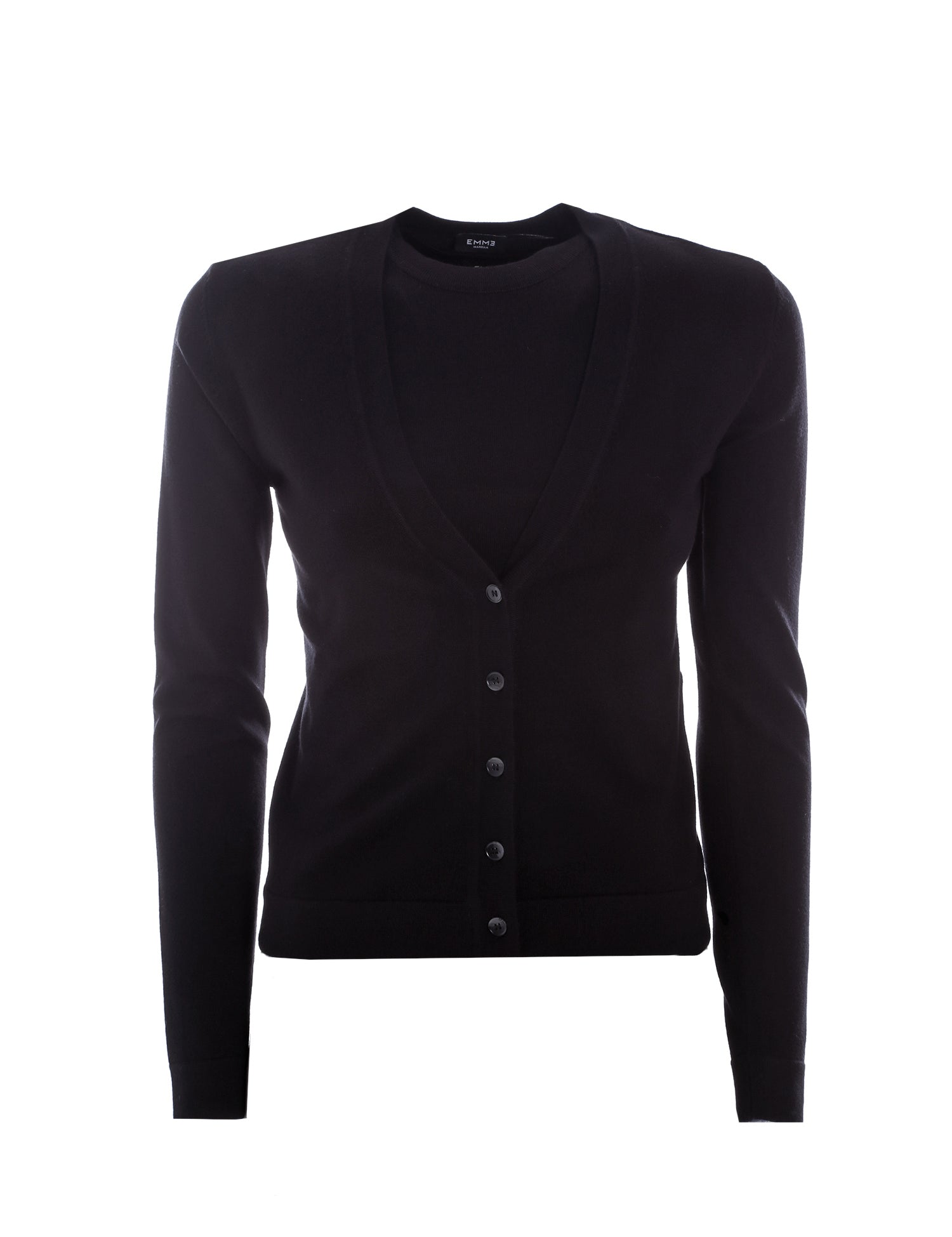 Cardigan Nero Emme Marella