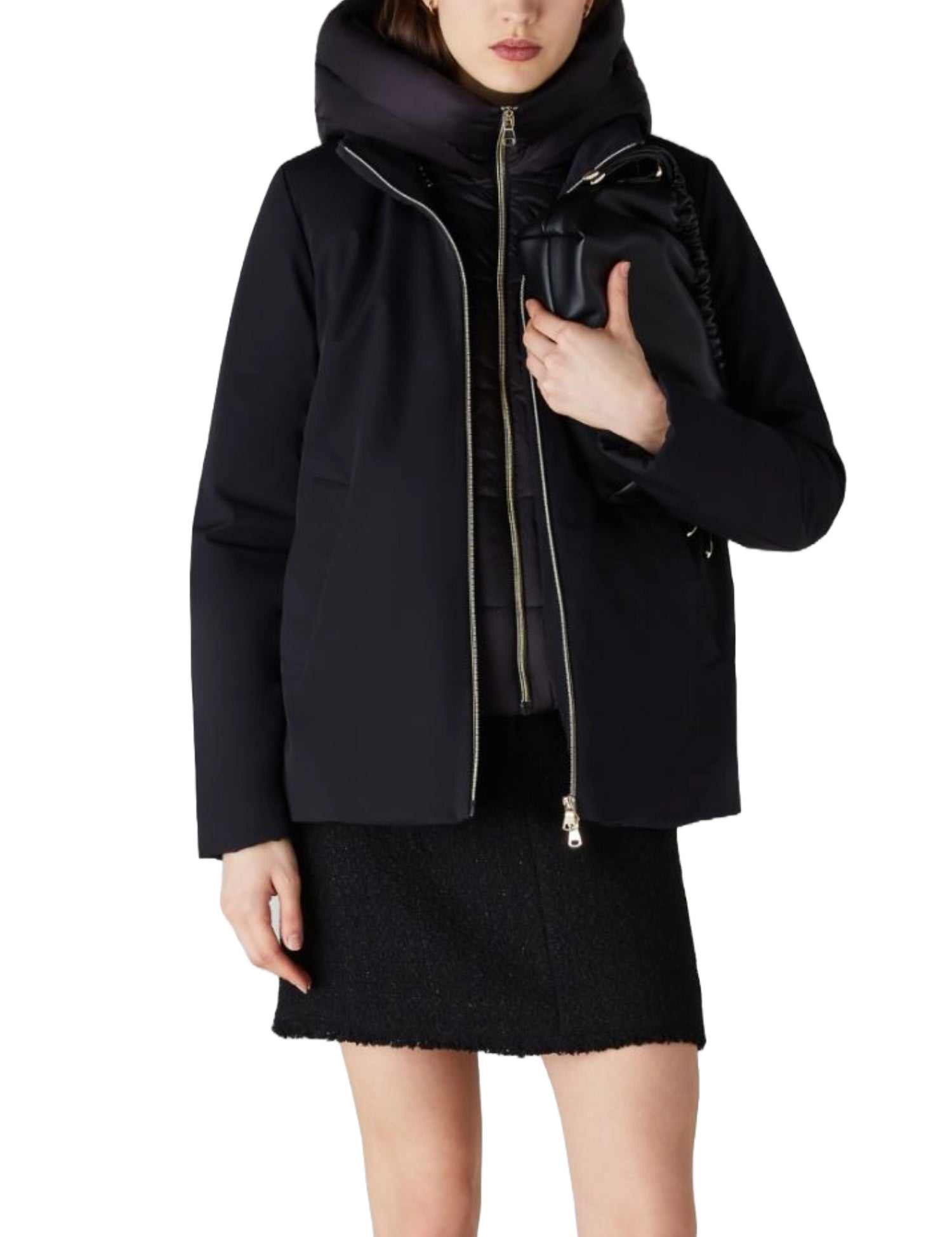 Piumini Nero Emme Marella