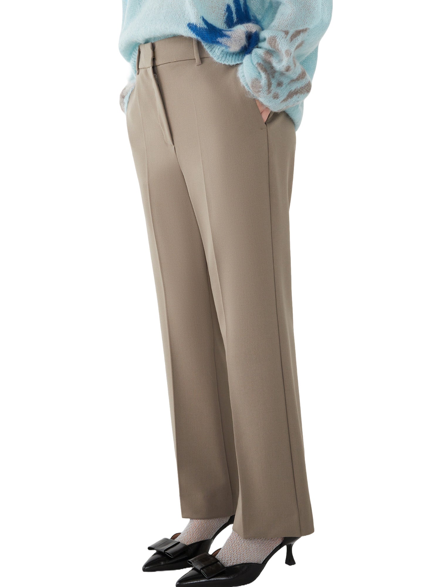 Pantaloni Beige Iblues