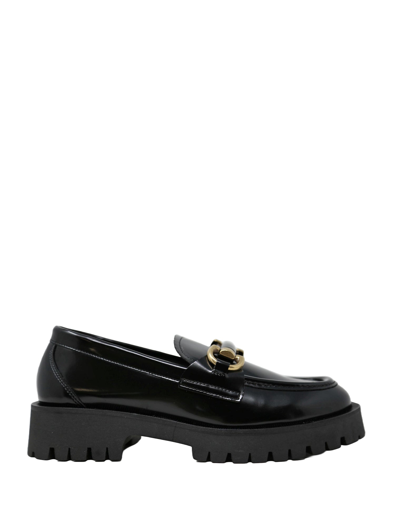 Mocassini Nero Oro Grace Shoes