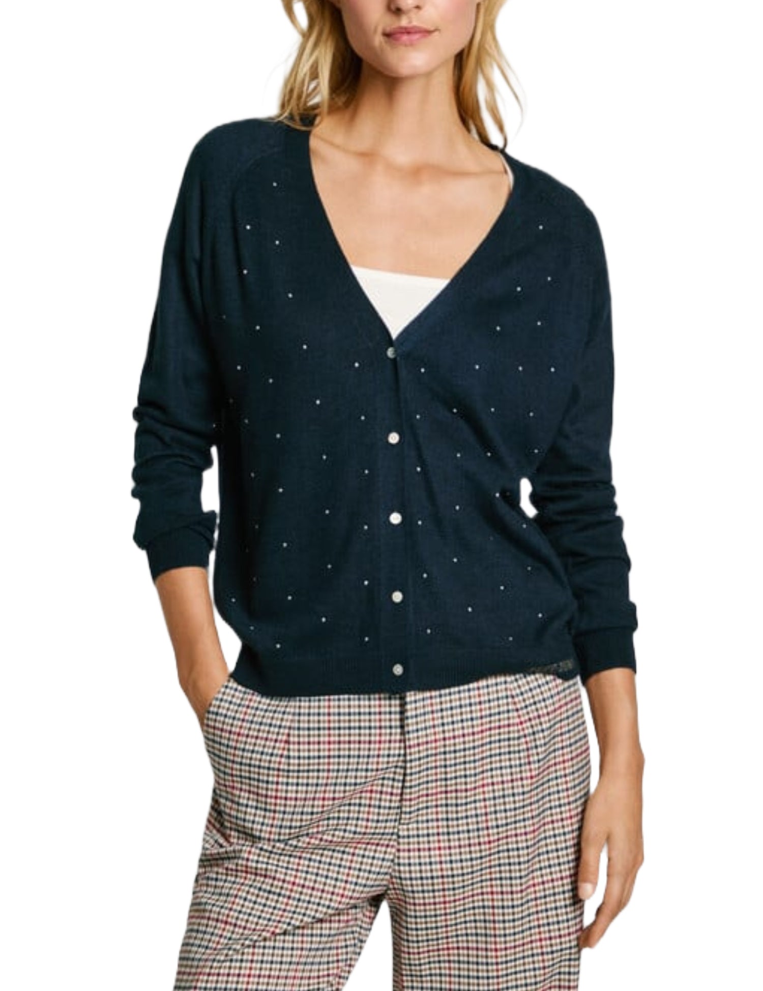 Cardigan Blu Pepe Jeans