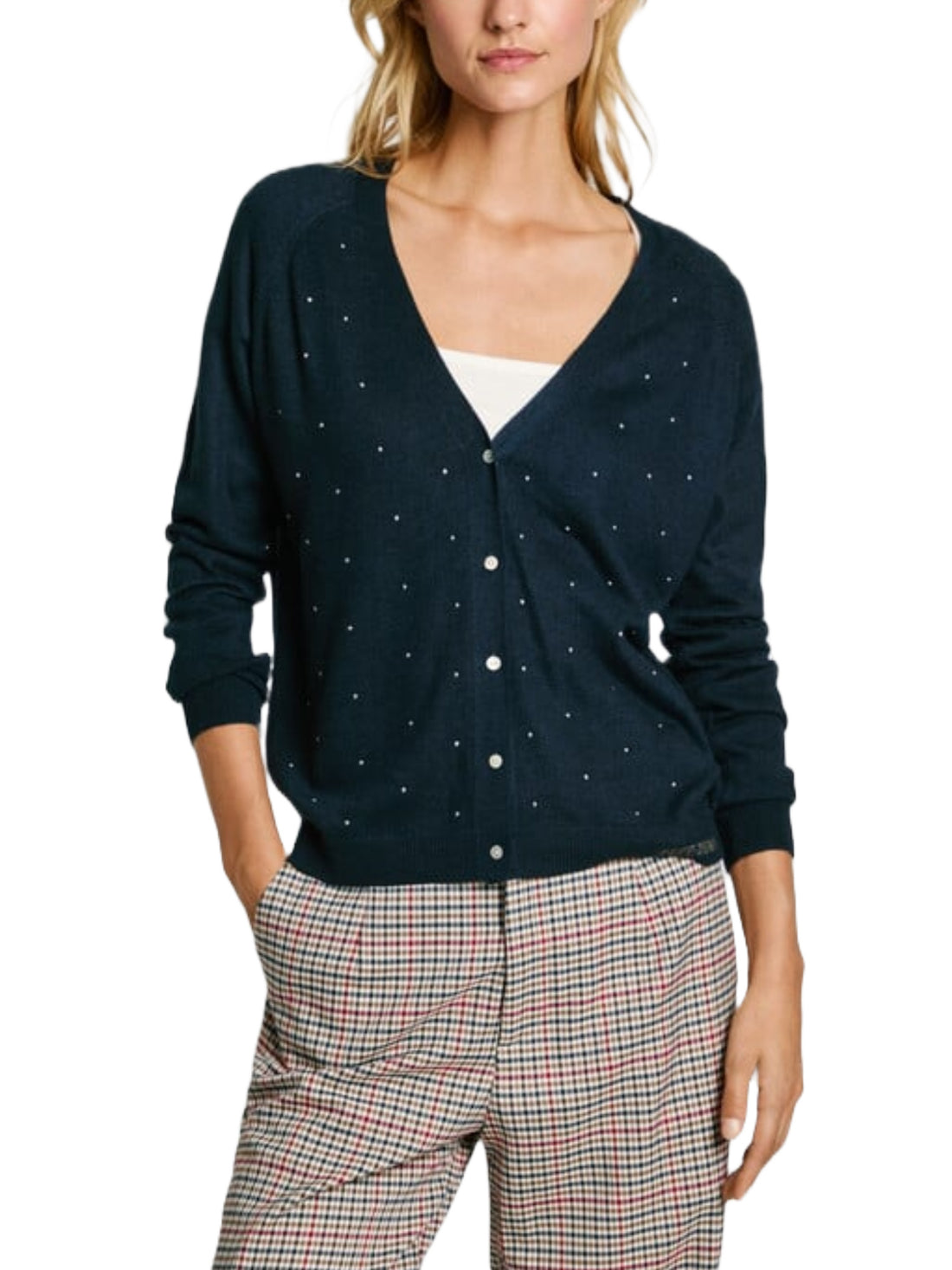 Cardigan Blu Pepe Jeans