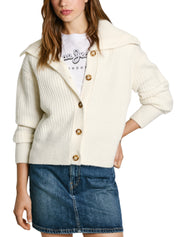 Cardigan Avorio Pepe Jeans