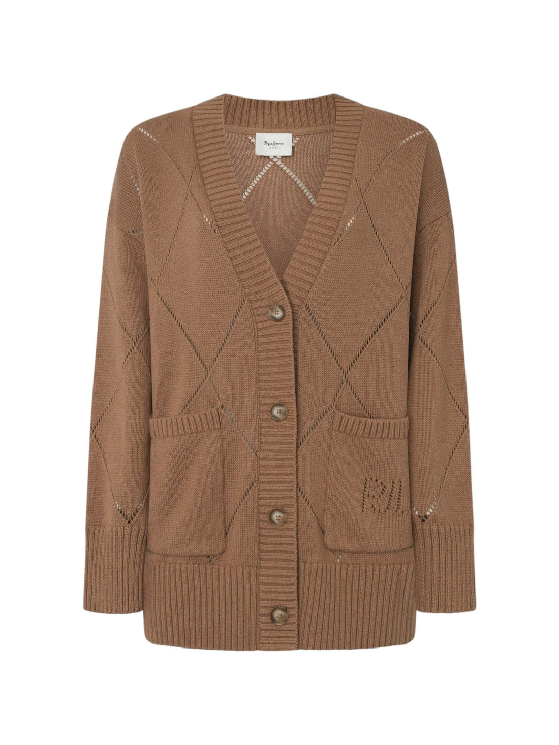 Cardigan Marrone Pepe Jeans