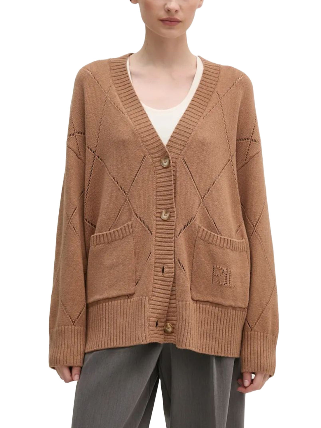 Cardigan Marrone Pepe Jeans