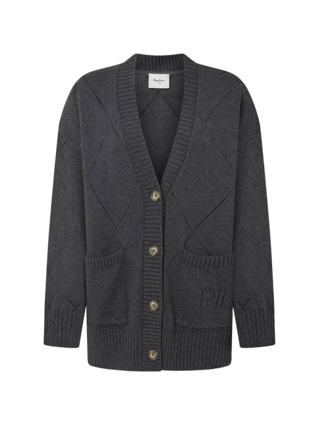 Cardigan Grigio Pepe Jeans