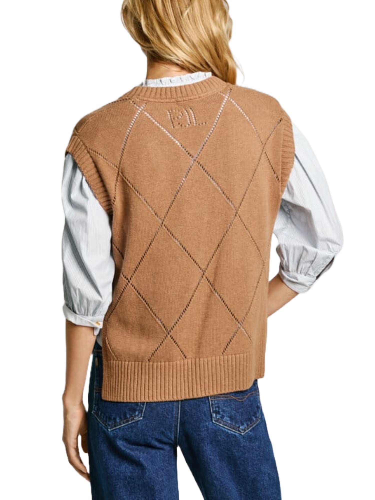 Gilet Beige Pepe Jeans