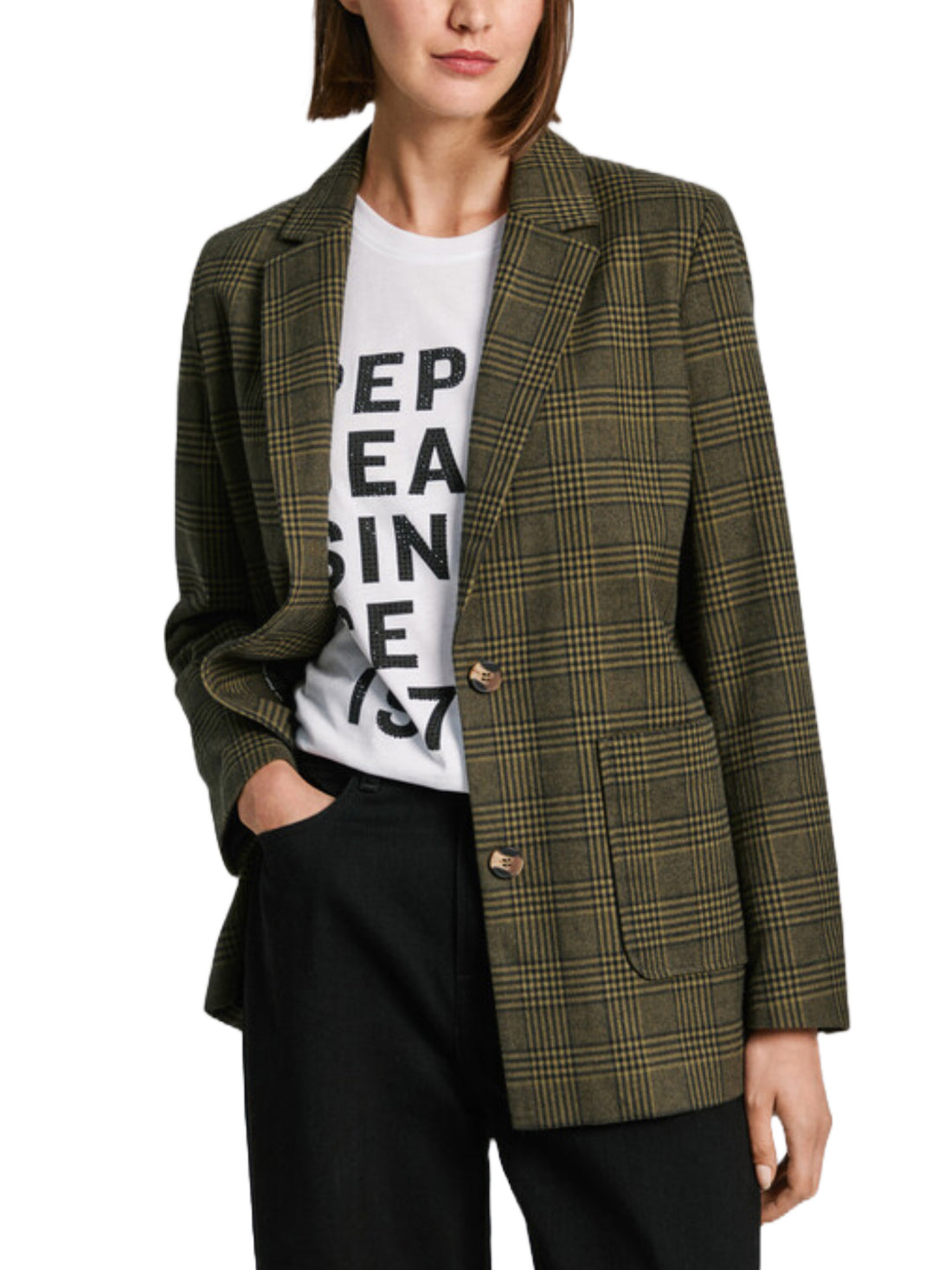 Blazer Verde Pepe Jeans