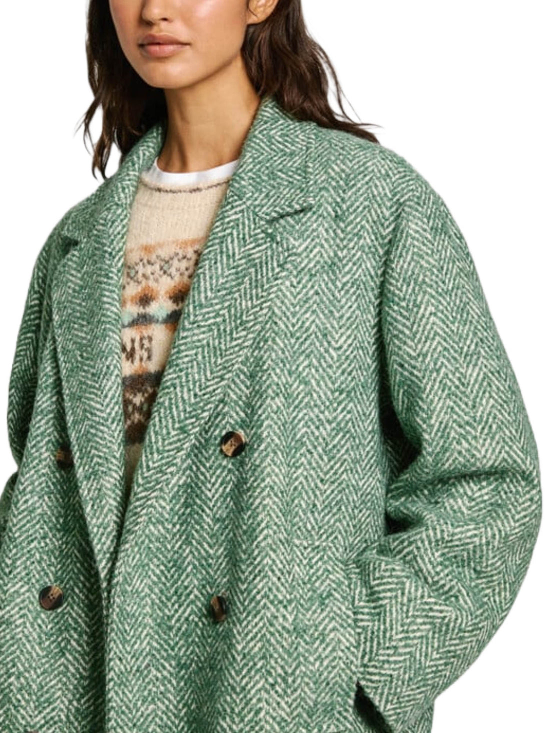 Cappotti Verde Pepe Jeans