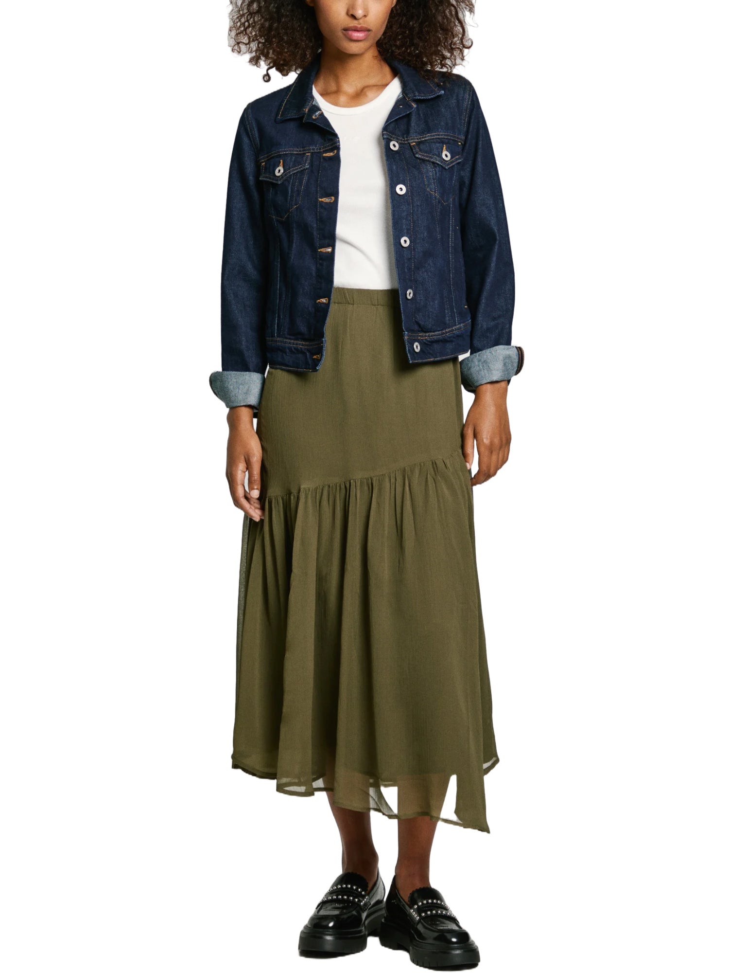 Gonne Verde Pepe Jeans